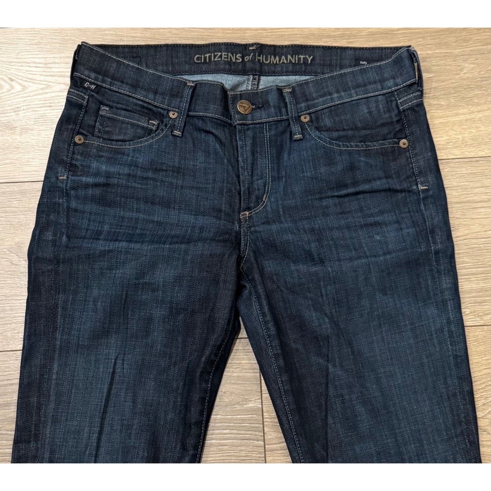 Citizens of Humanity Kelly Low Rise Bootcut Jeans Dark Wash 1281E-132 Indigo